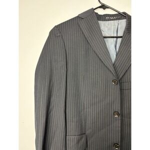Hugo Boss Men's 40R Dark Gray Wool Scorsese Movie Made In USA Blazer Jacket